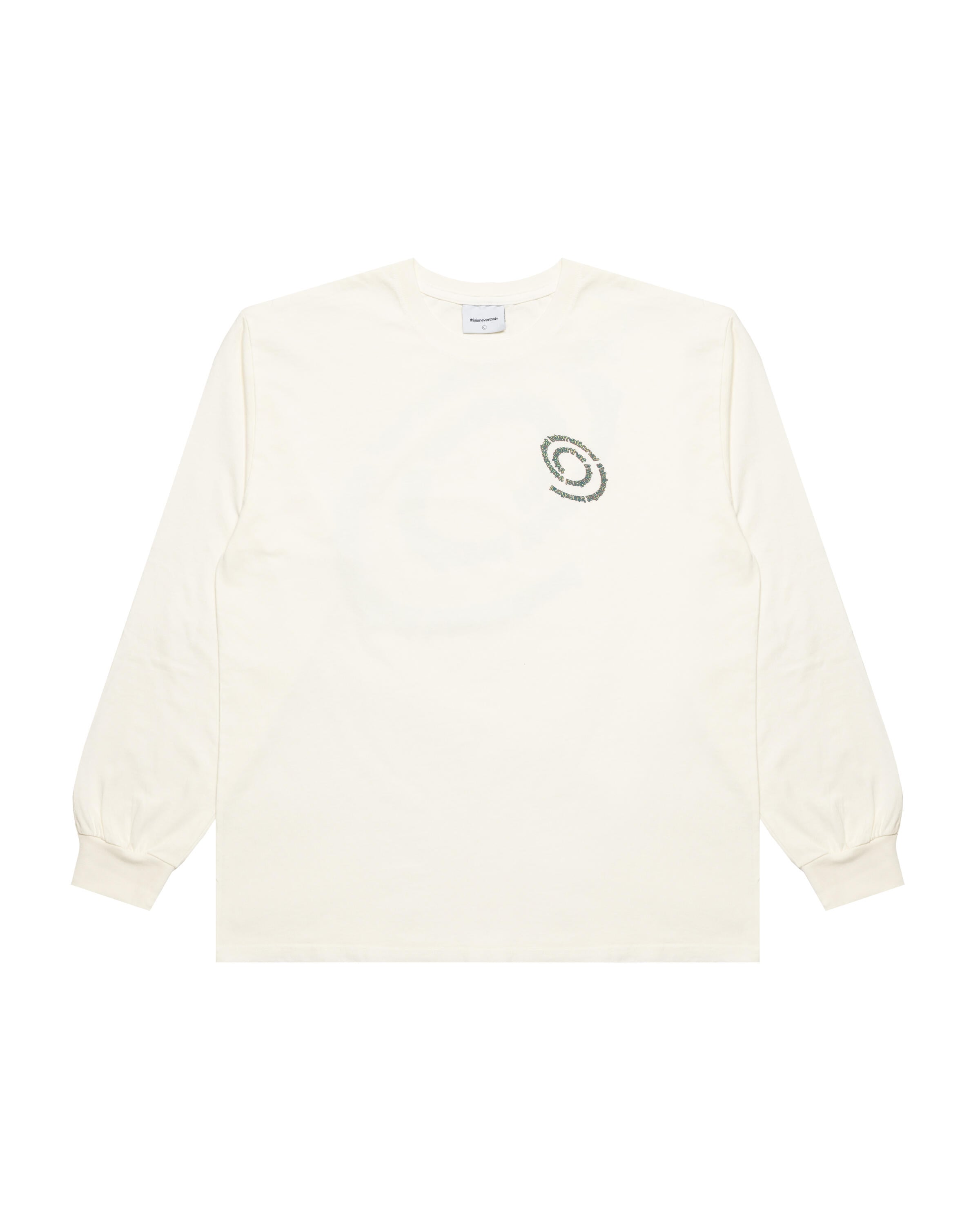 Thisisneverthat Spiral Logo Tee | TN253TTSLT03-IVR | AFEW STORE
